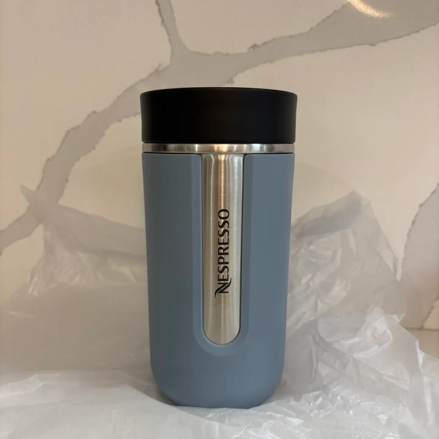 Nespresso Nomad Travel Mug — Ocean Blue thumbnail