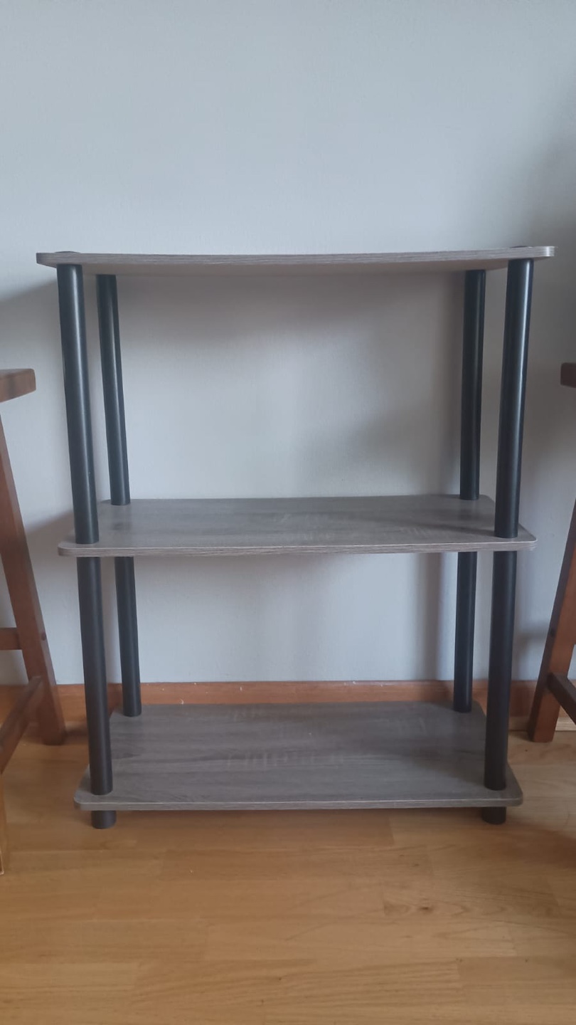 Turn-N-Tube Display Rack, 3-Tier Single