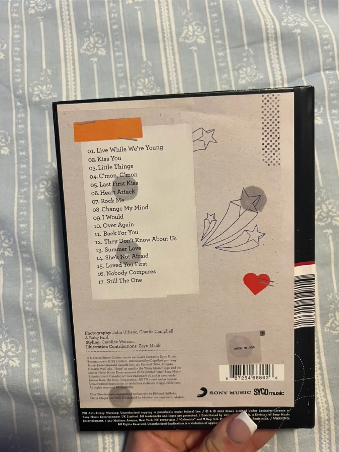 One Direction Take Me Home Yearbook + CD image indicator(5)