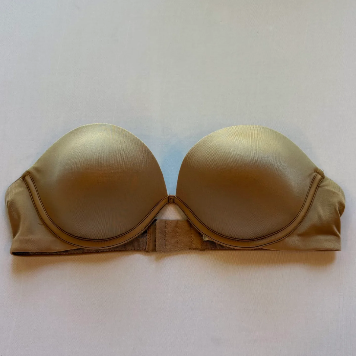 La Senza Nude Strapless Bra Silicone Anti Slip Band Size 36B thumbnail