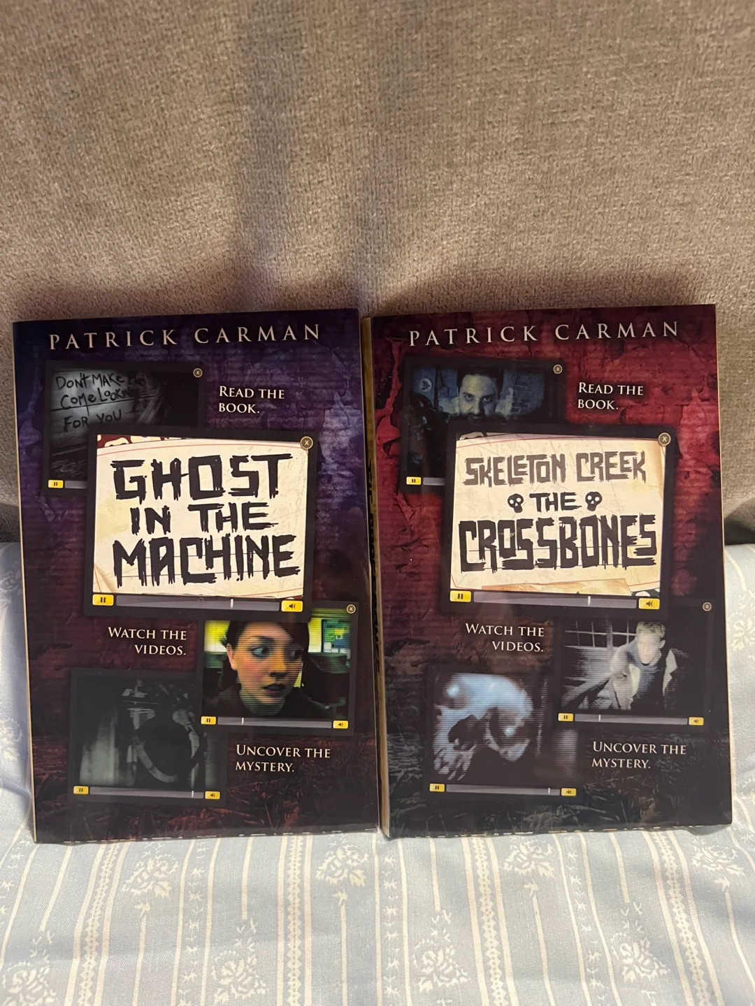 Skeleton Creek & Ghost in the Machine by Patrick Carman thumbnail