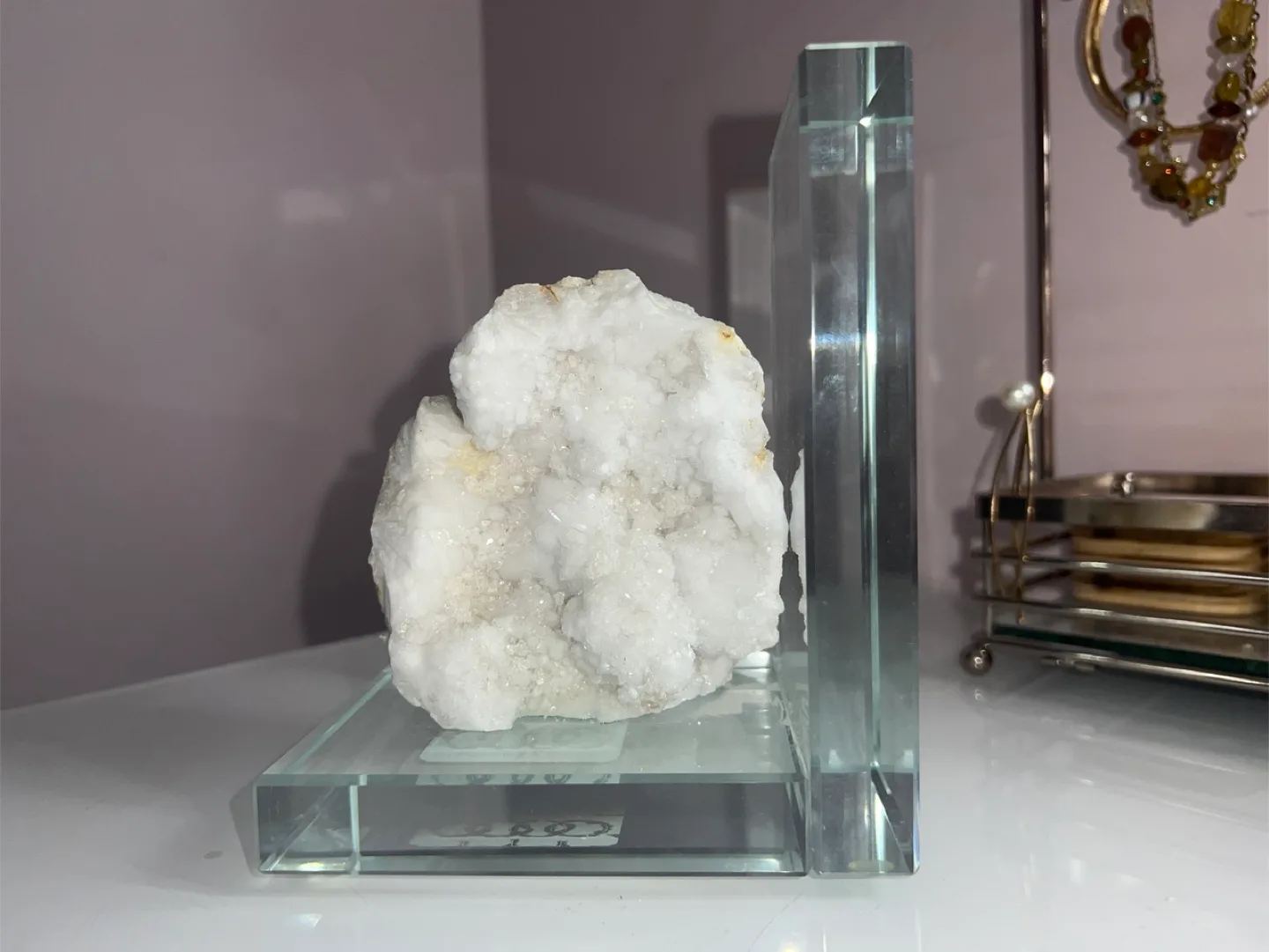 Homesense Quartz Crystal Bookend image indicator(2)