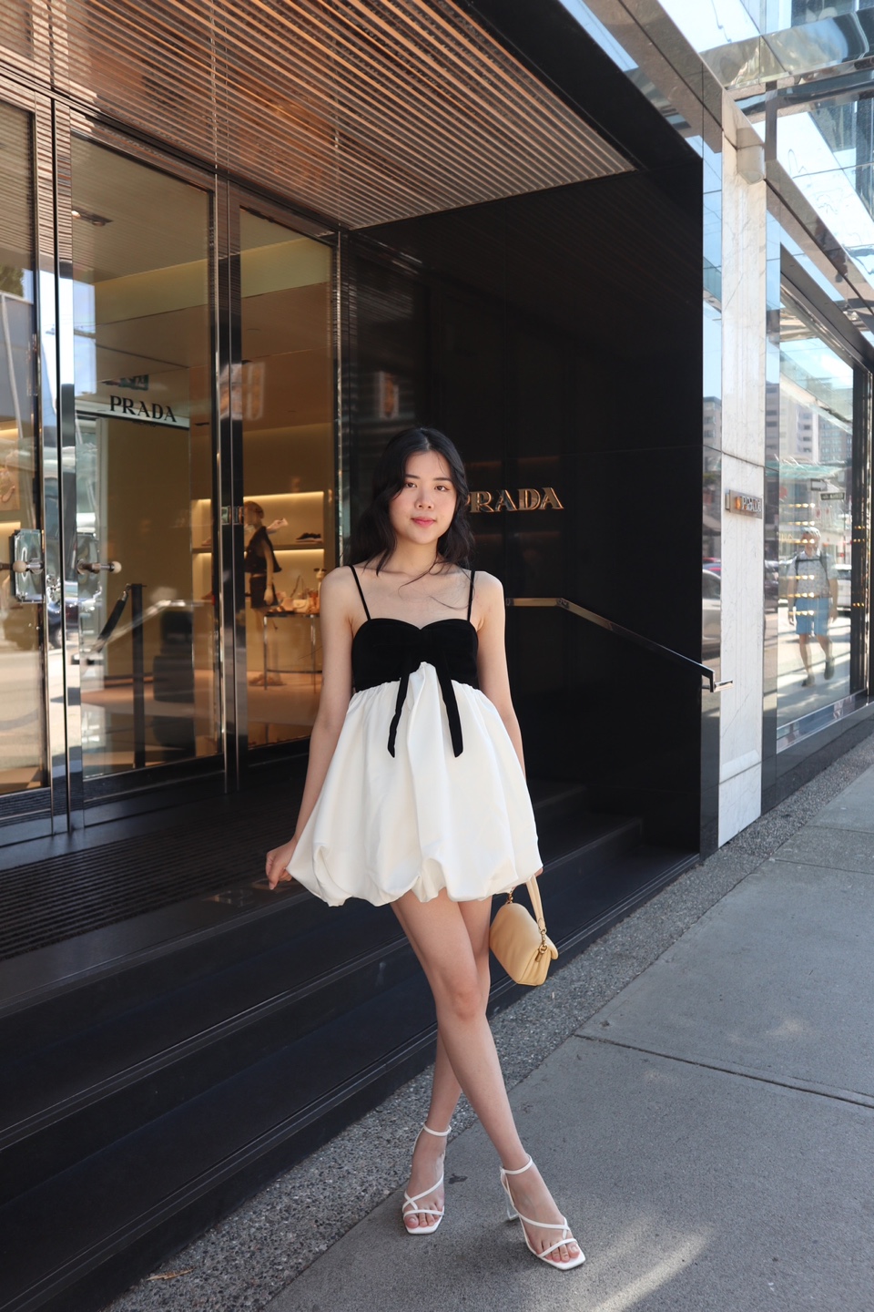 White baby dress