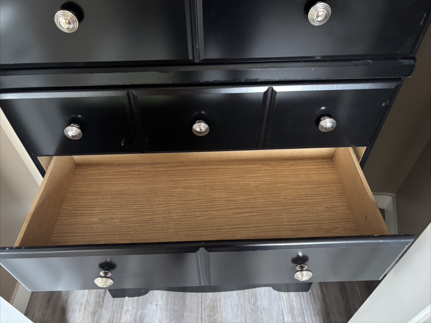 Black Dresser with Drawers - photo 4