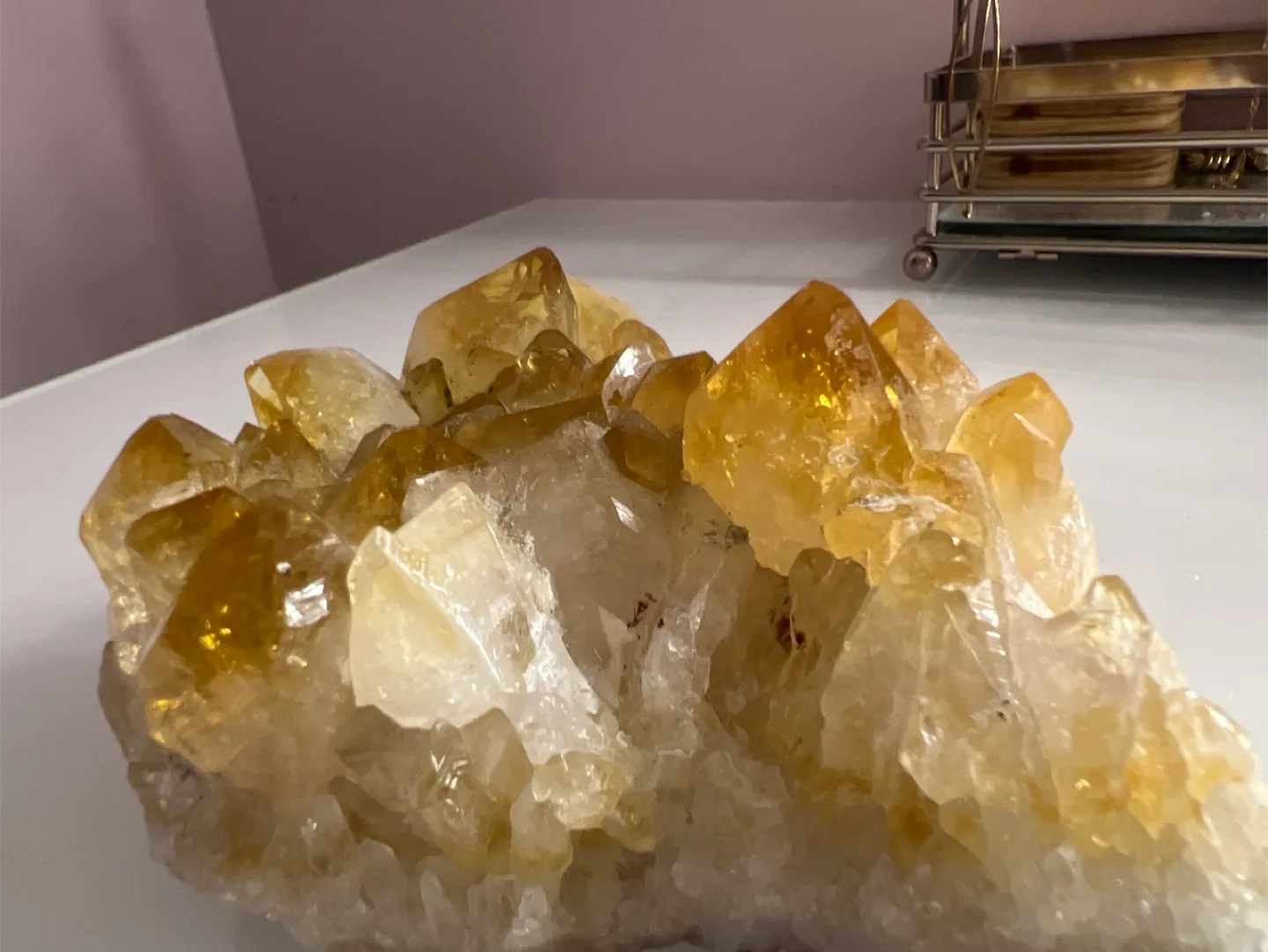 Citrine Crystal Cluster image indicator(2)