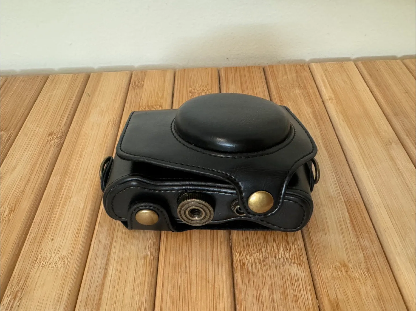 Black Leather Camera Case thumbnail