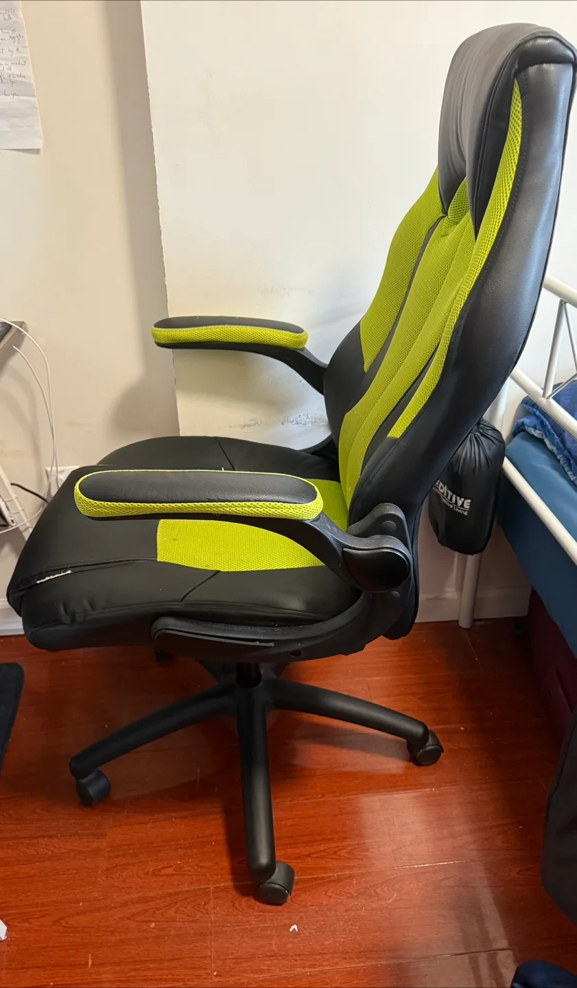 Gaming / Office Chair - Black & Green thumbnail