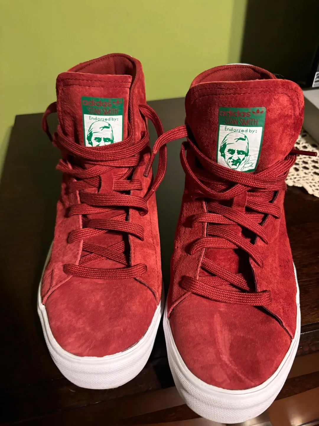 Adidas Stan Smith High Top - Size 9 thumbnail
