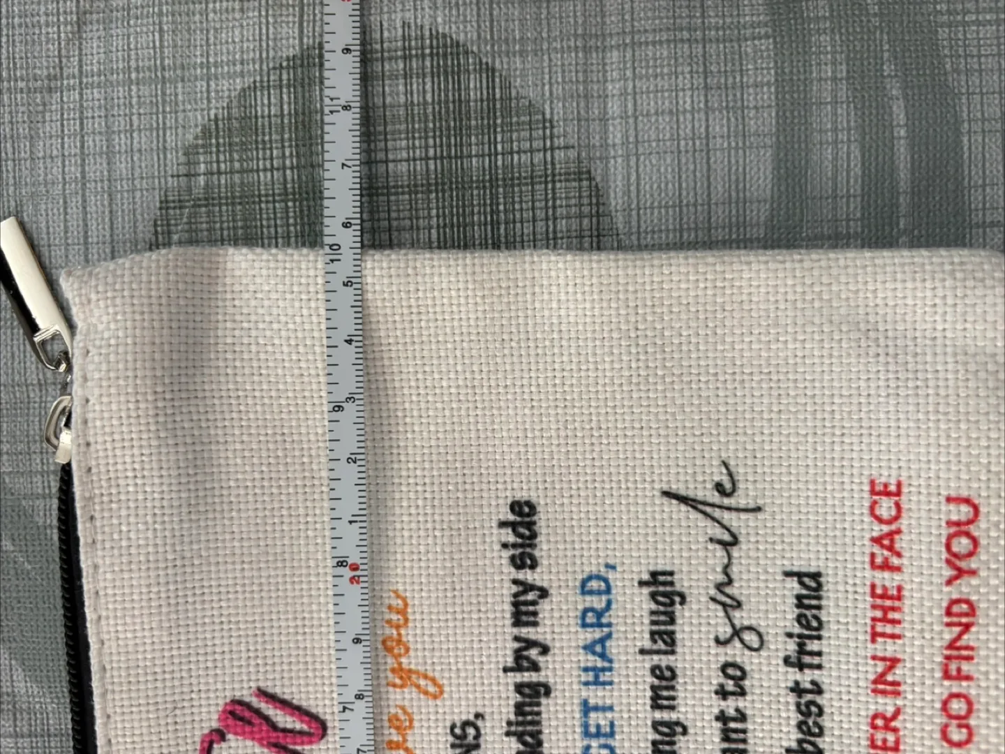 "To My Bestie" Makeup Bag & Mirror Set image indicator(2)