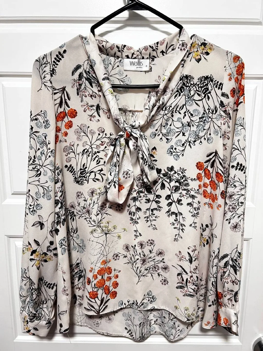Wallis Floral Blouse size 8 thumbnail