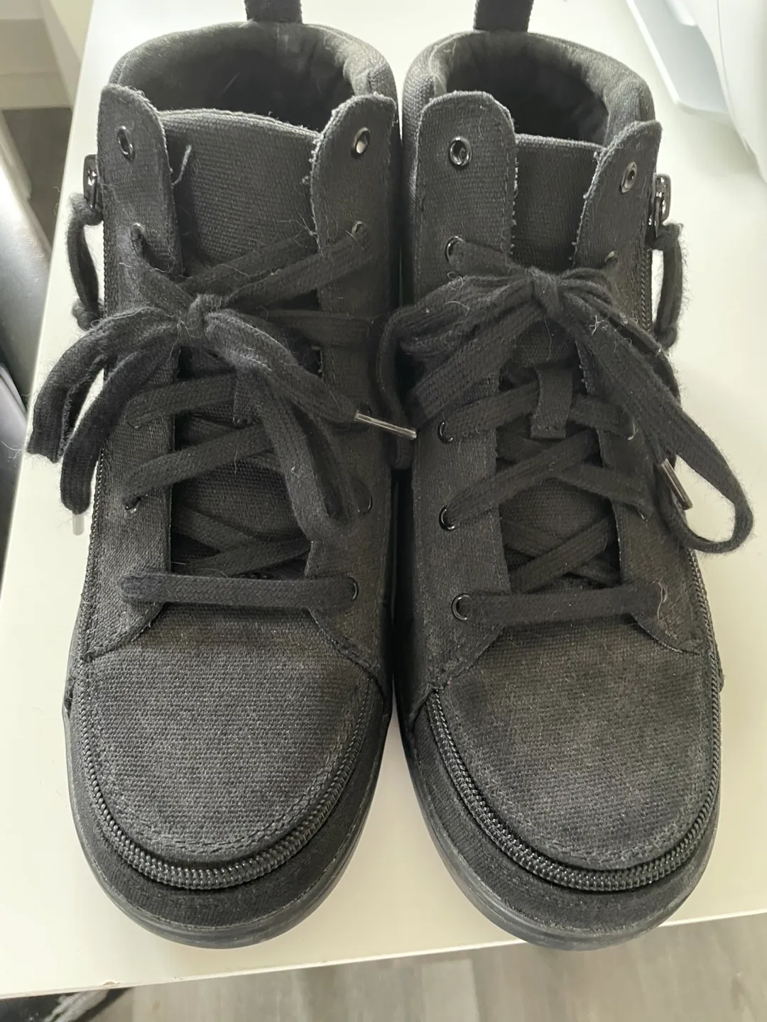Billy Footwear Classic Black mid- Top Sneakers thumbnail