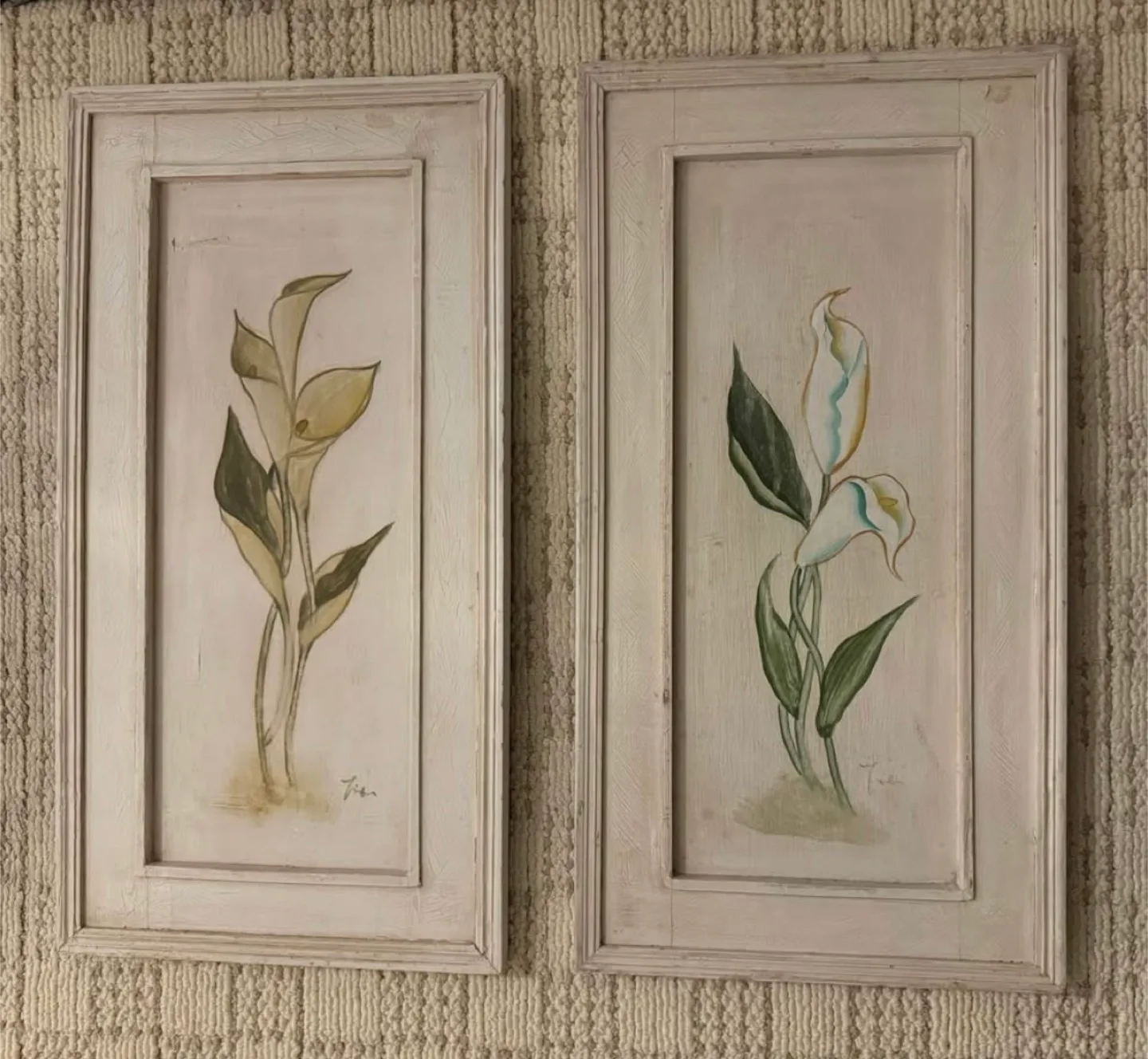 Set of 2 Lane Collection Framed Floral Prints thumbnail