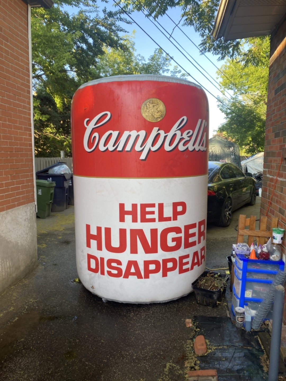 Campbell's Soup Inflatable - Help Hunger Disappear - photo 4