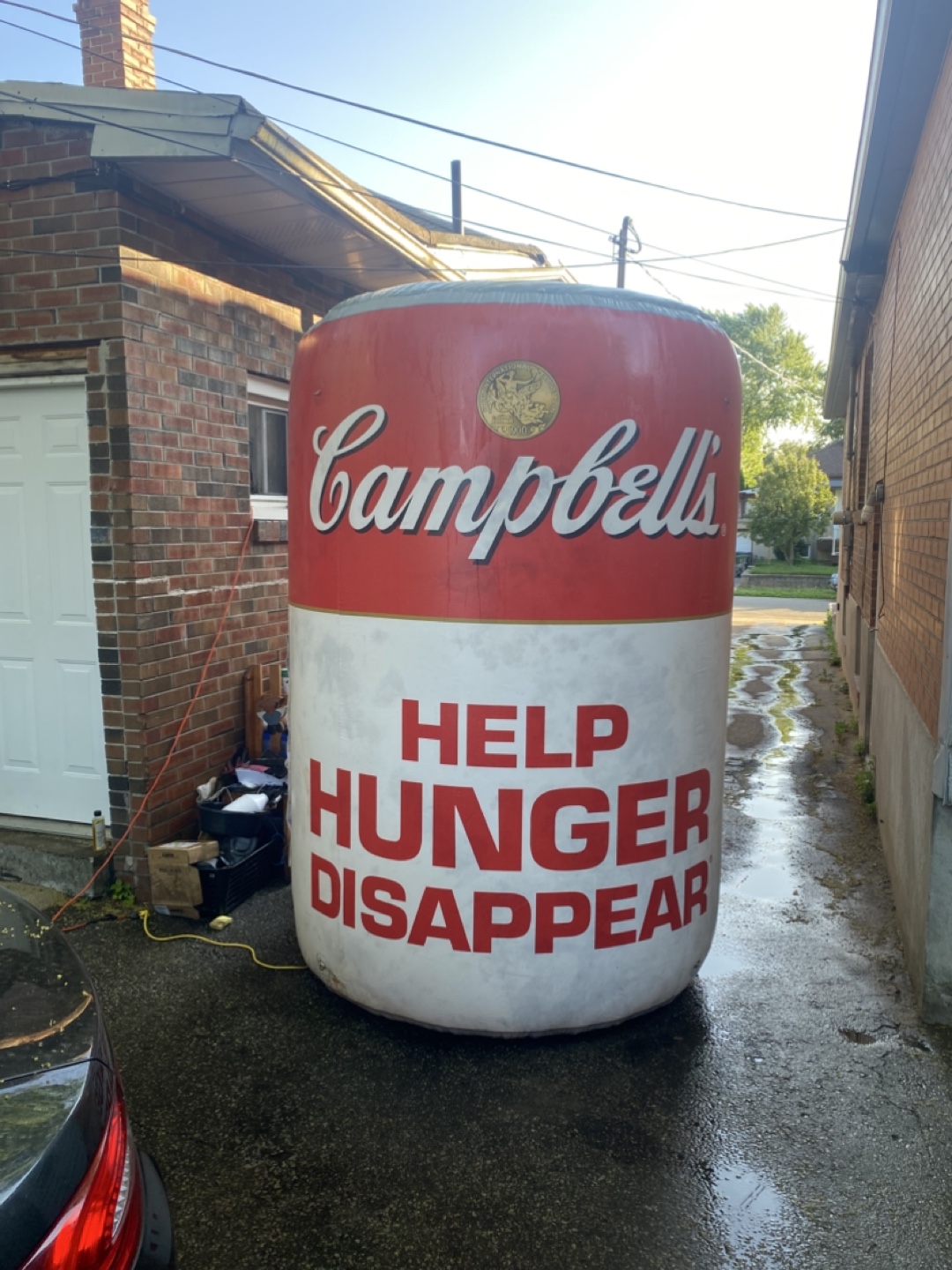 Campbell's Soup Inflatable - Help Hunger Disappear - photo 2