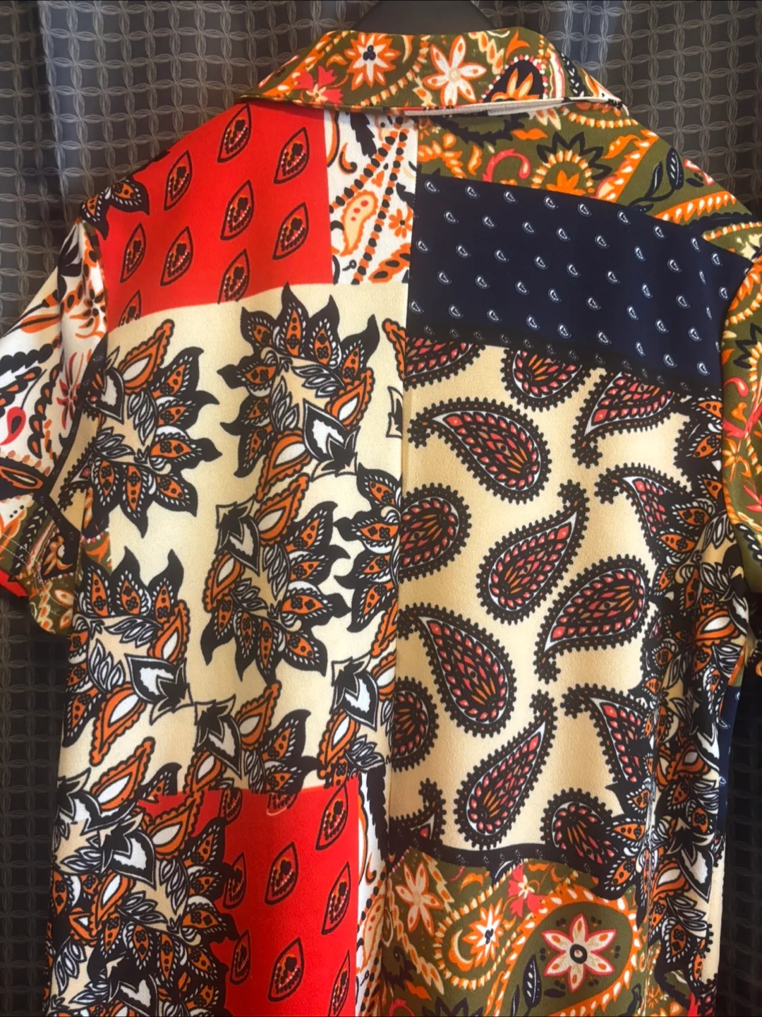 Zara Patchwork blazer style Dress - Size L image indicator(6)