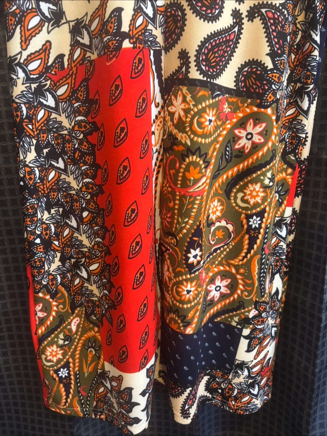 Zara Patchwork blazer style Dress - Size L image indicator(7)