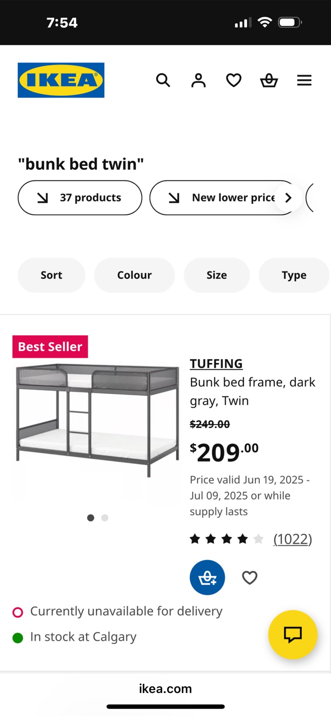 IKEA Kids Bunk Bed - photo 4