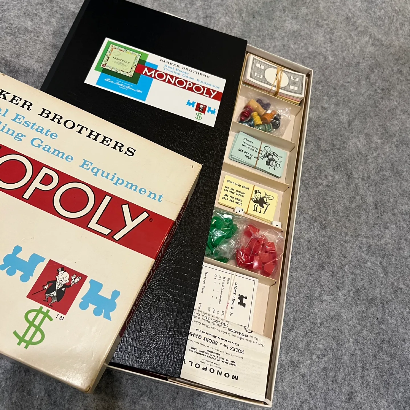 VG condition Vintage Parker Brothers Monopoly Board Game image indicator(3)