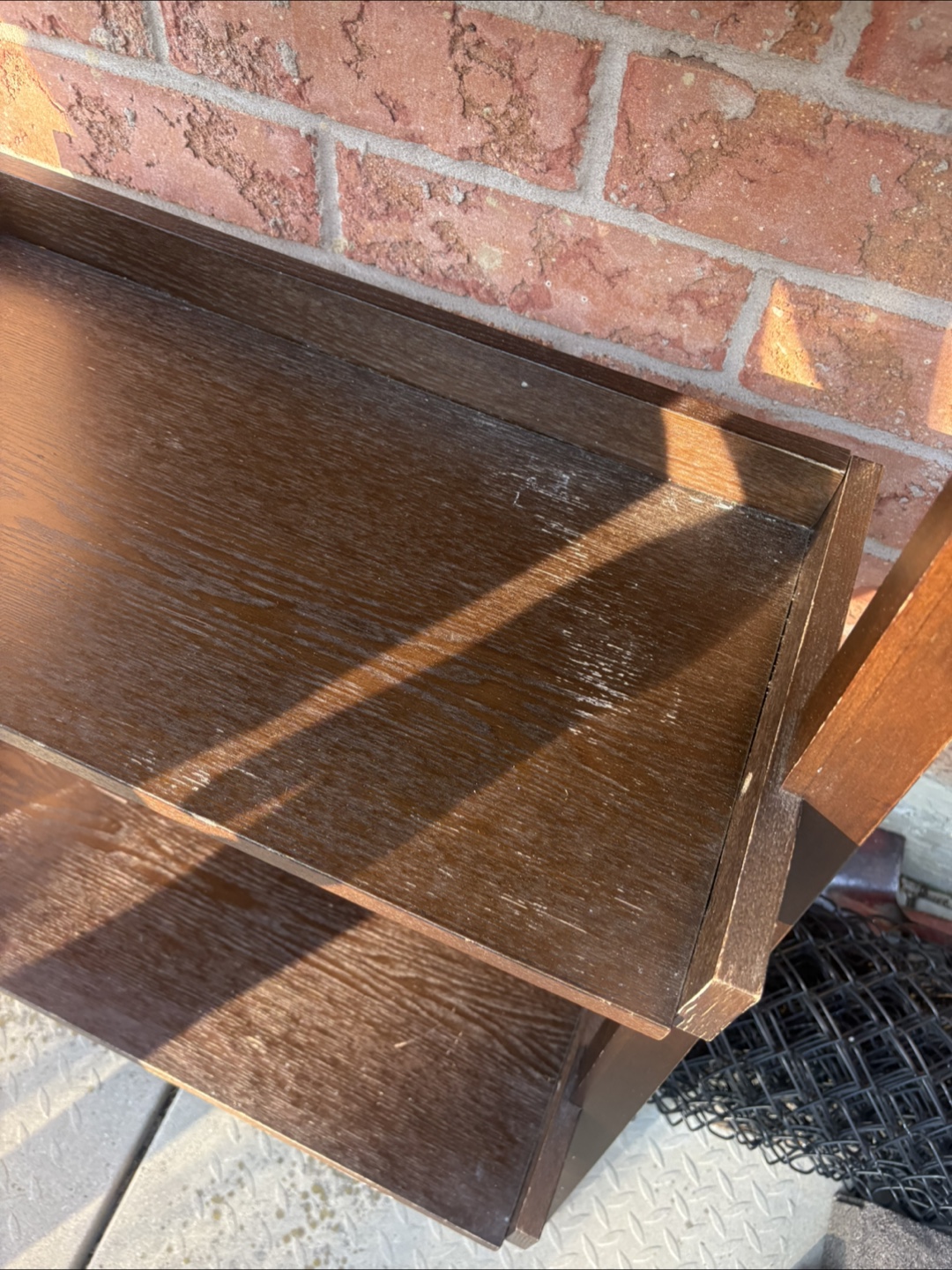 Brown Ladder Shelf - photo 3