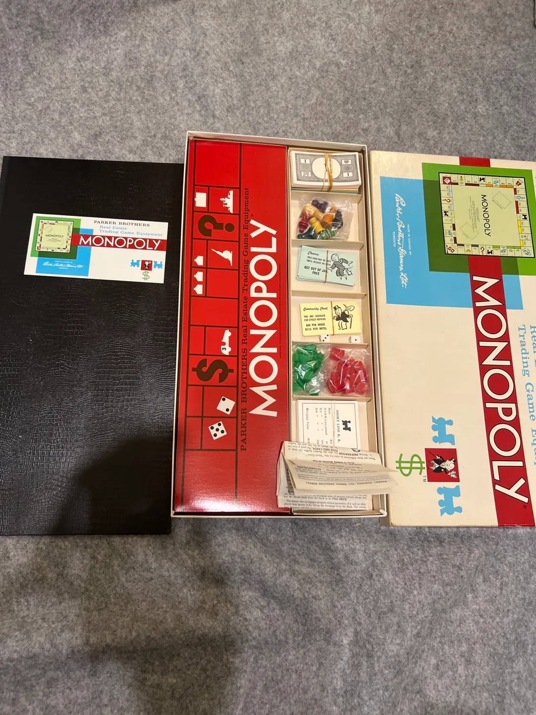 VG condition Vintage Parker Brothers Monopoly Board Game image indicator(5)