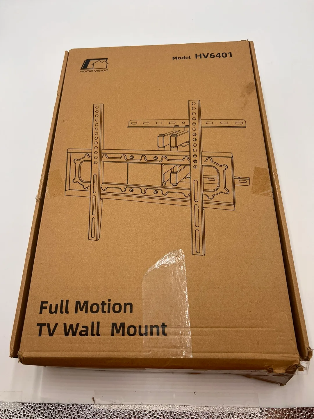 Home Vision HV6401 Full Motion TV Wall Mount (32-85") thumbnail