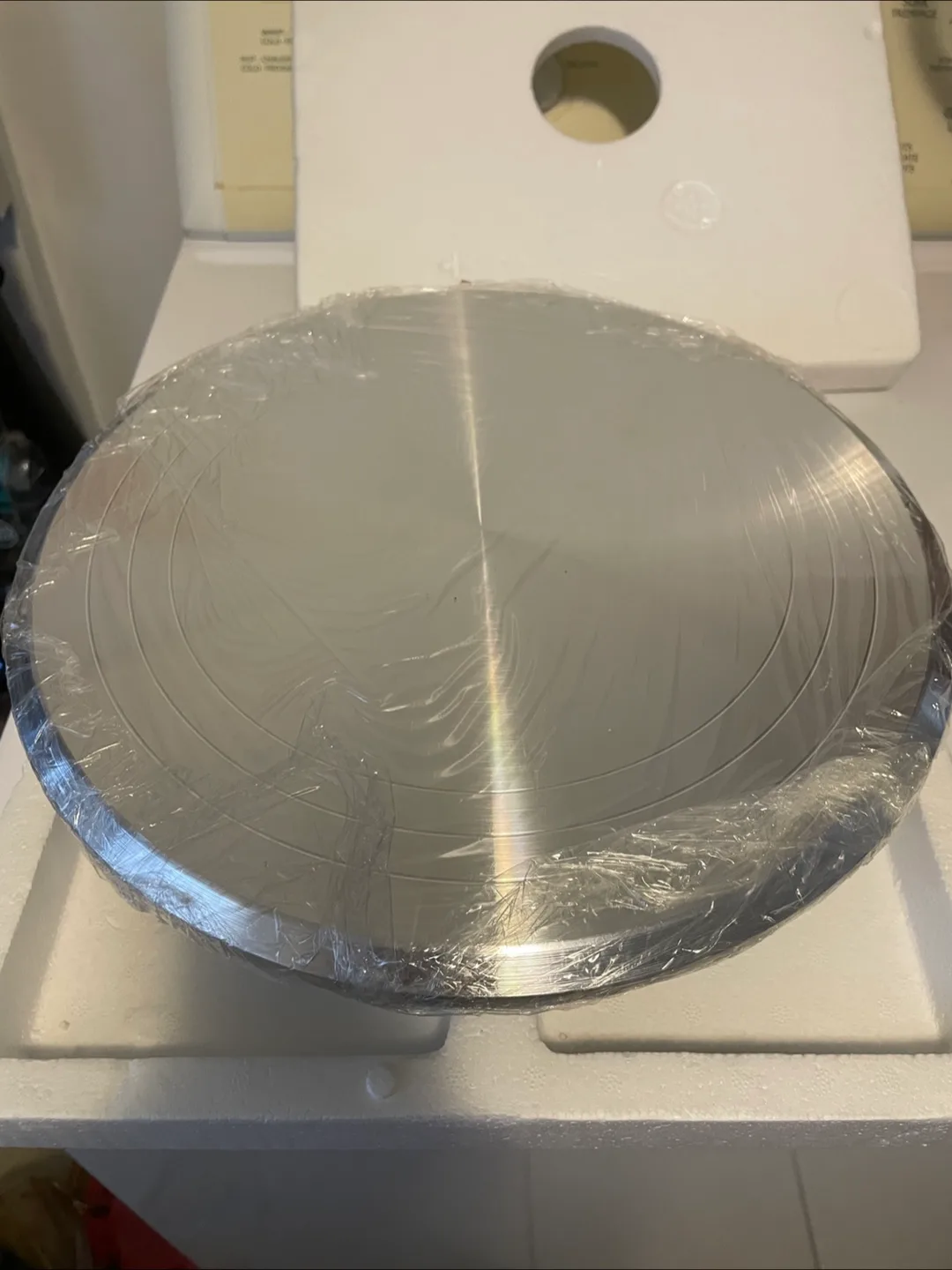 New Stainless Steel Rotating Cake Stand thumbnail