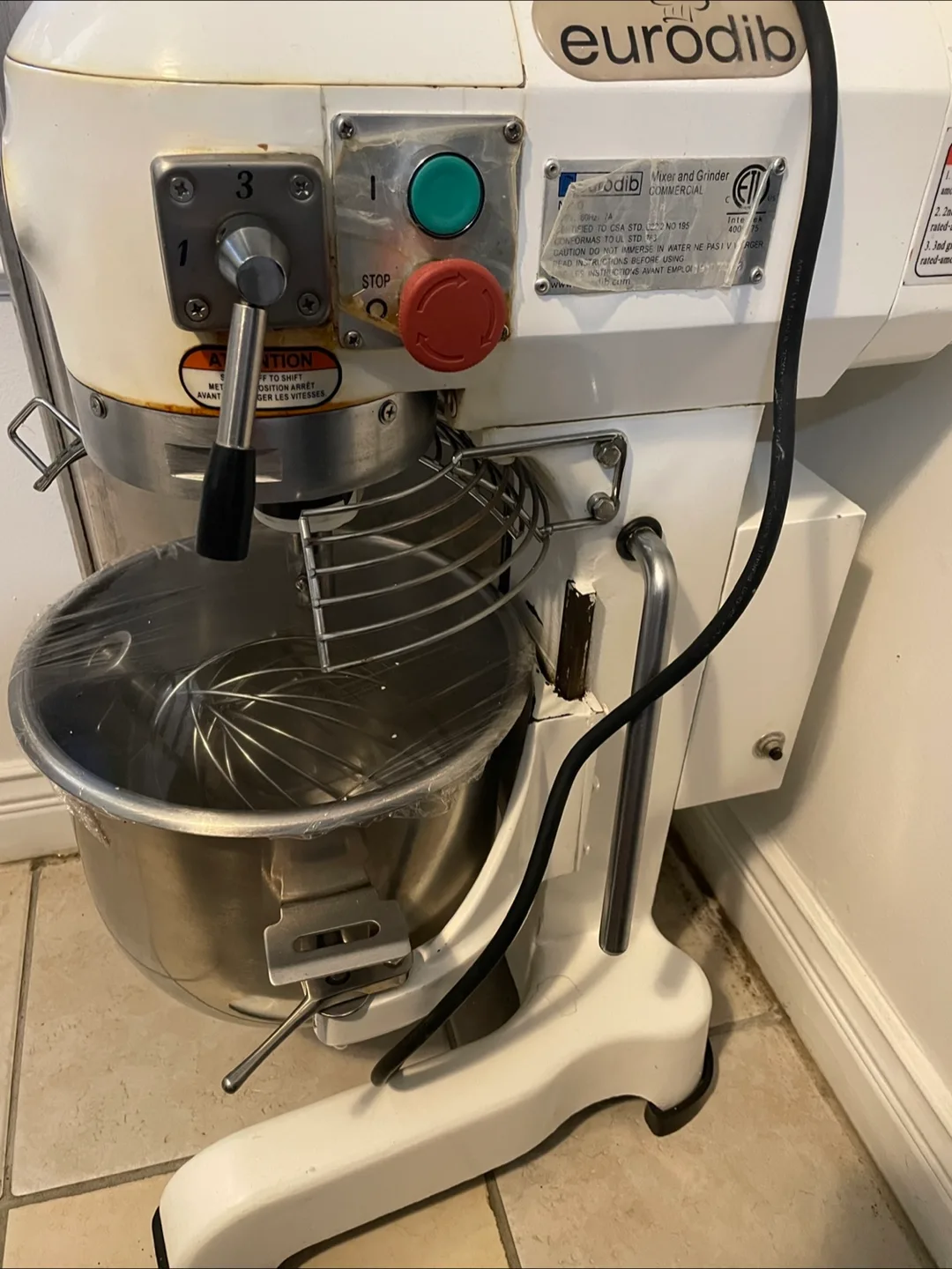Eurodib Mixer and Grinder - Commercial thumbnail
