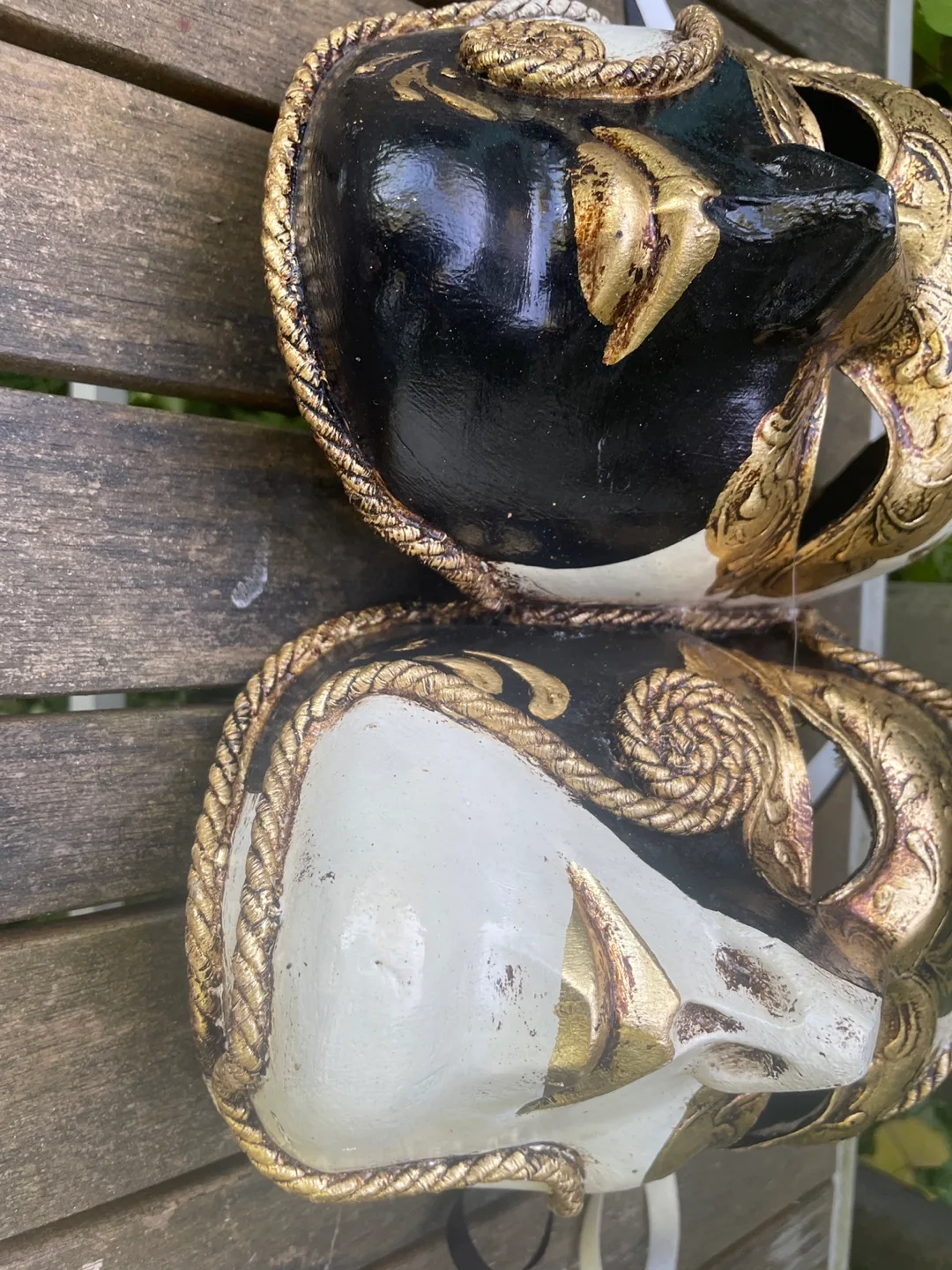 Double face Venetian Mask Valentin Perron Venezia image indicator(4)