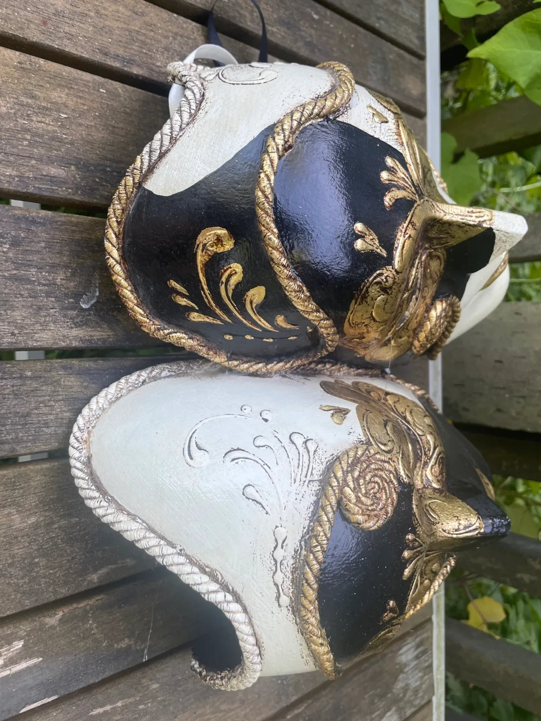 Double face Venetian Mask Valentin Perron Venezia image indicator(5)