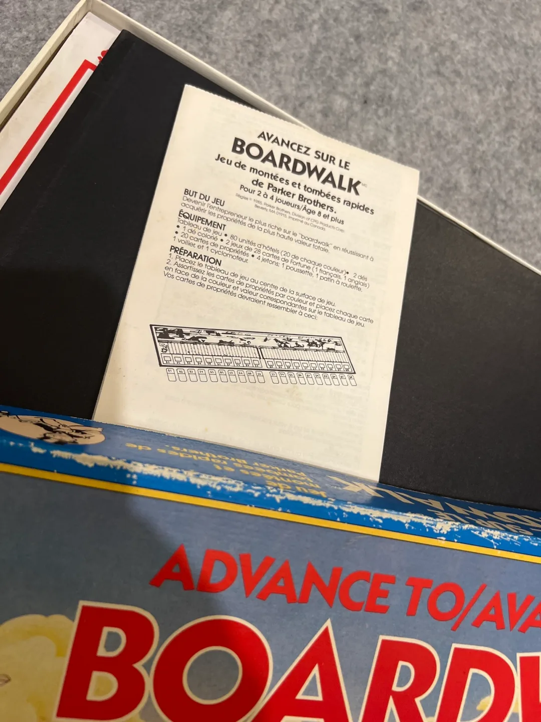 Vintage Boardwalk Board Game by Parker Brothers image indicator(6)