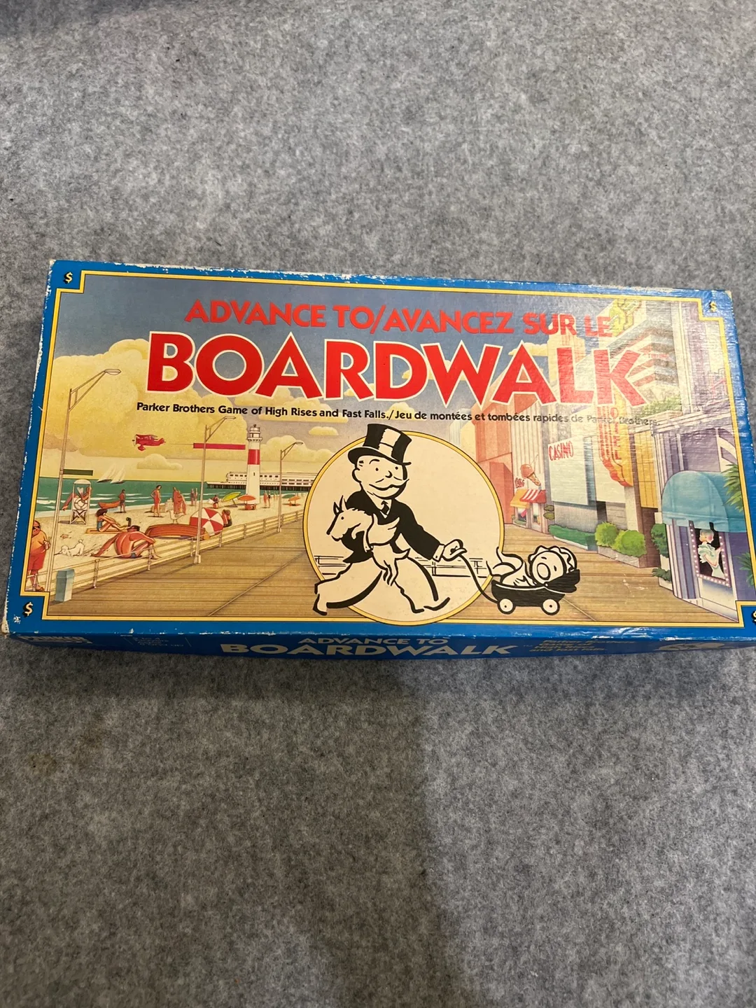 Vintage Boardwalk Board Game by Parker Brothers thumbnail