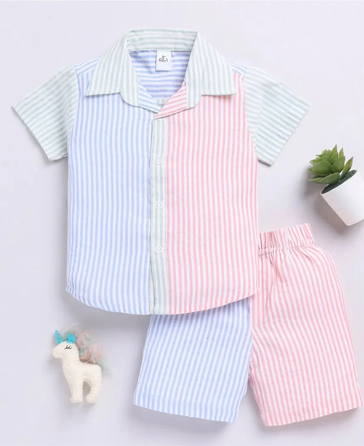 etls Boys' Pajama Set - Size 3m to 7 years image indicator(5)