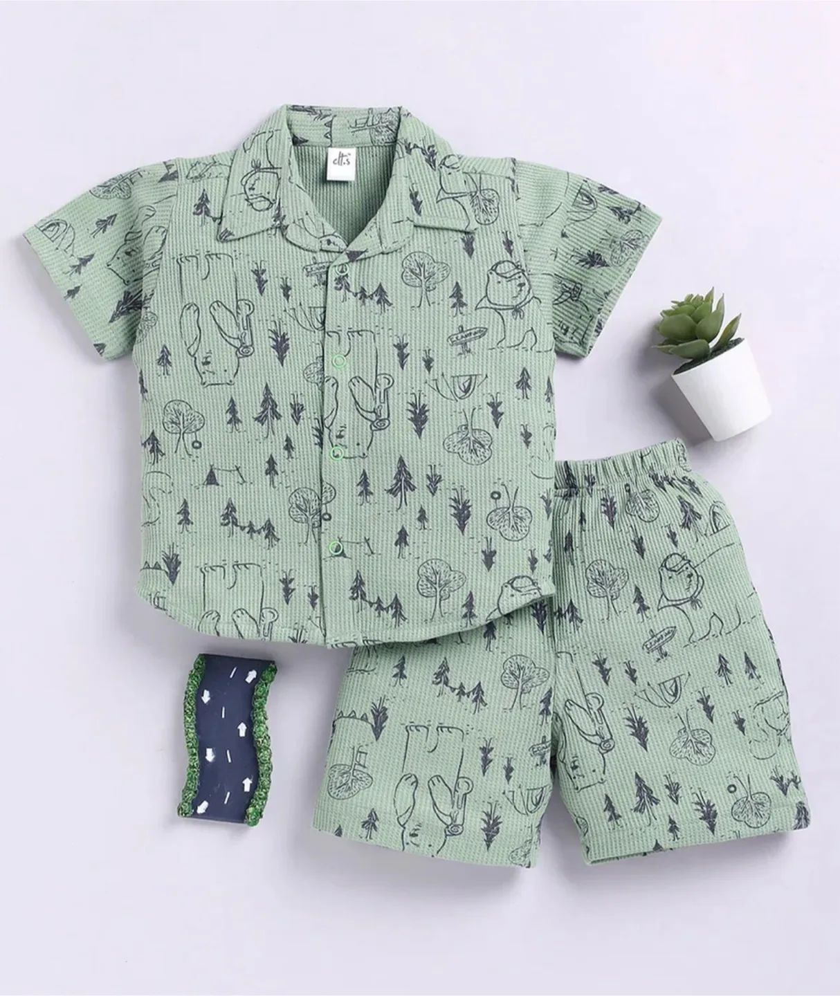 etls Boys' Pajama Set - Size 3m to 7 years image indicator(7)