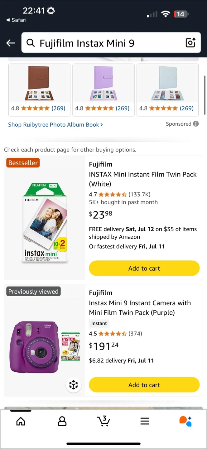 Fujifilm Instax Mini 9 Instant Camera - Lime Green image indicator(3)