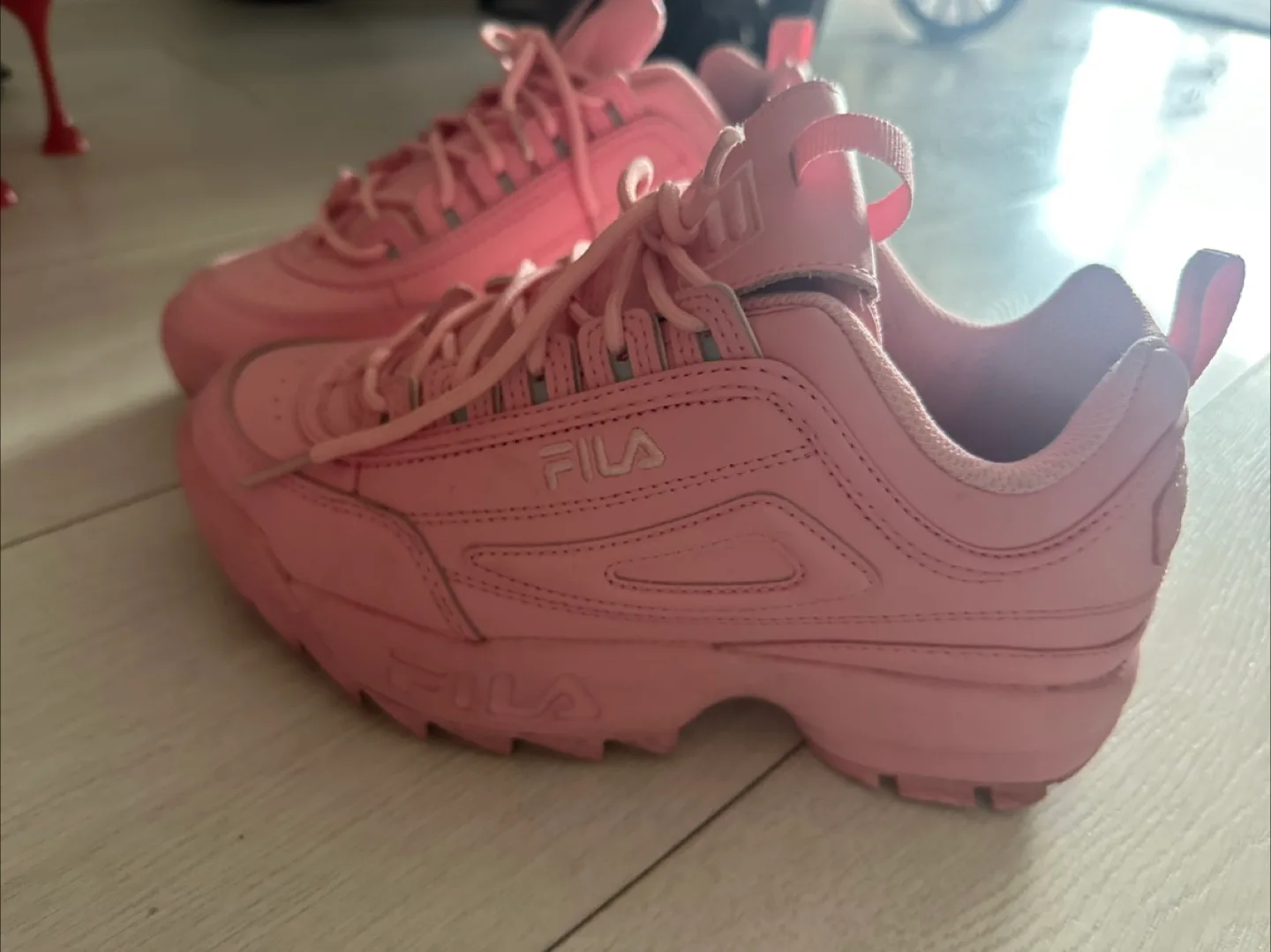 Fila Disruptor II Pink Sneakers thumbnail