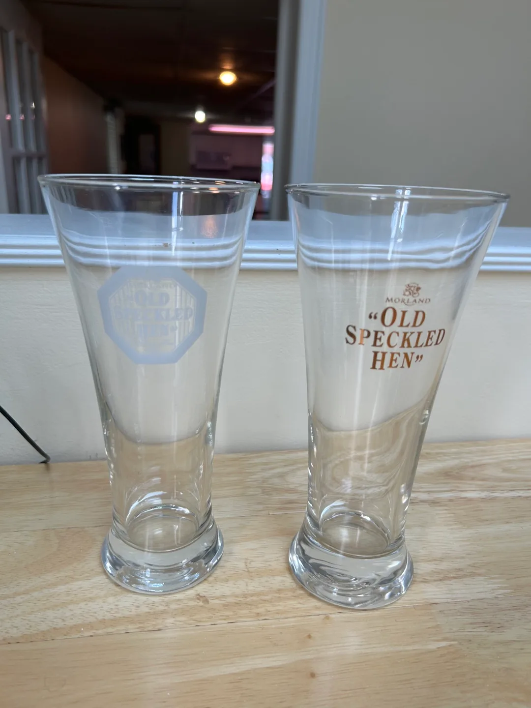Old Speckled Hen Pint Glasses - Set of 2 thumbnail
