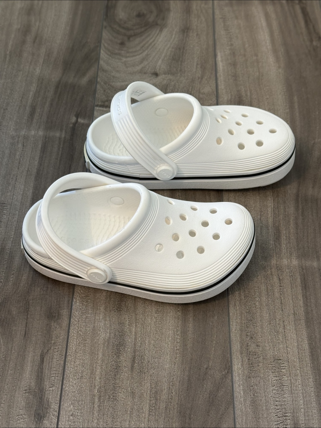Crocs Toddler Off Court Clog White Size C10 - photo 2