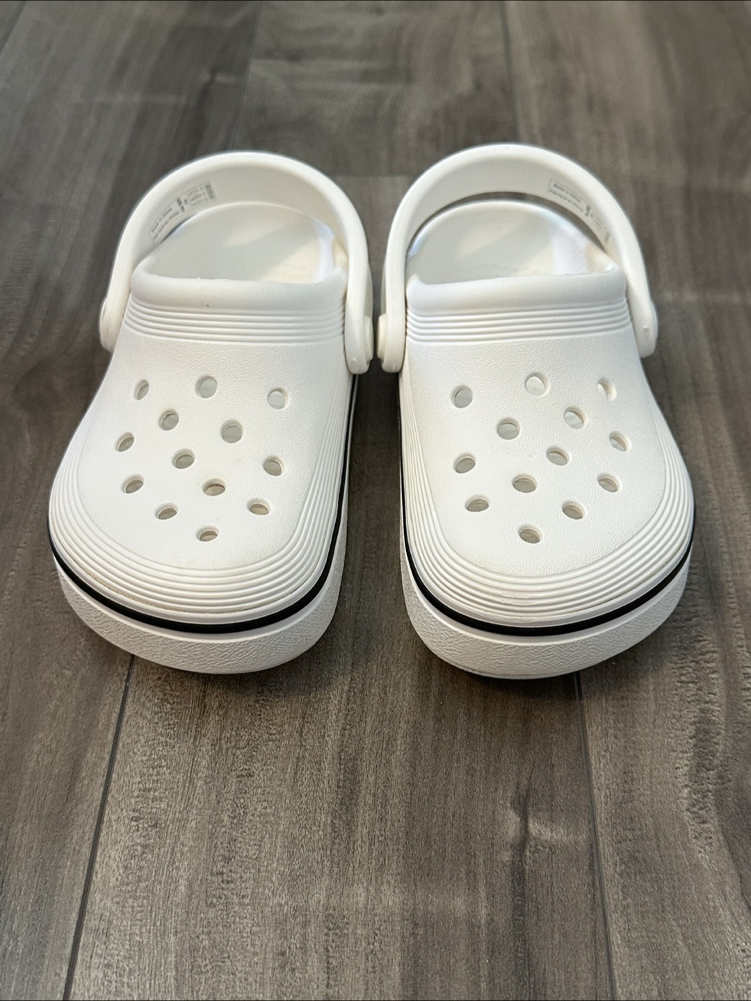 Crocs Toddler Off Court Clog White Size C10