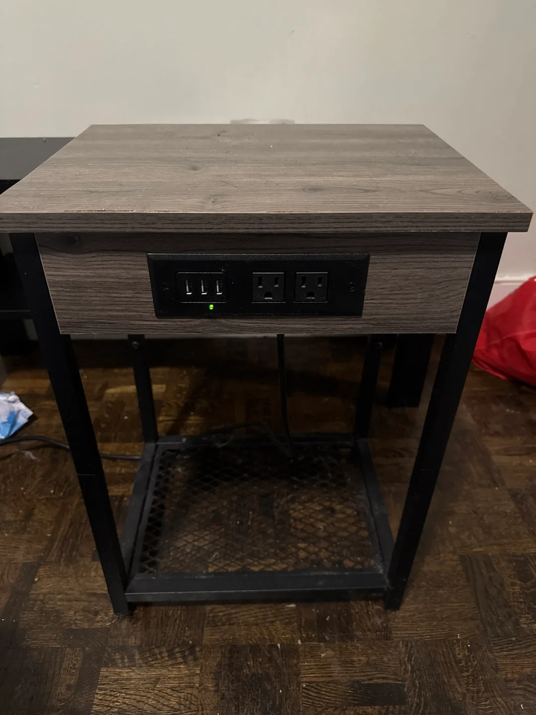 End Table with USB Ports & Outlets set of Two thumbnail
