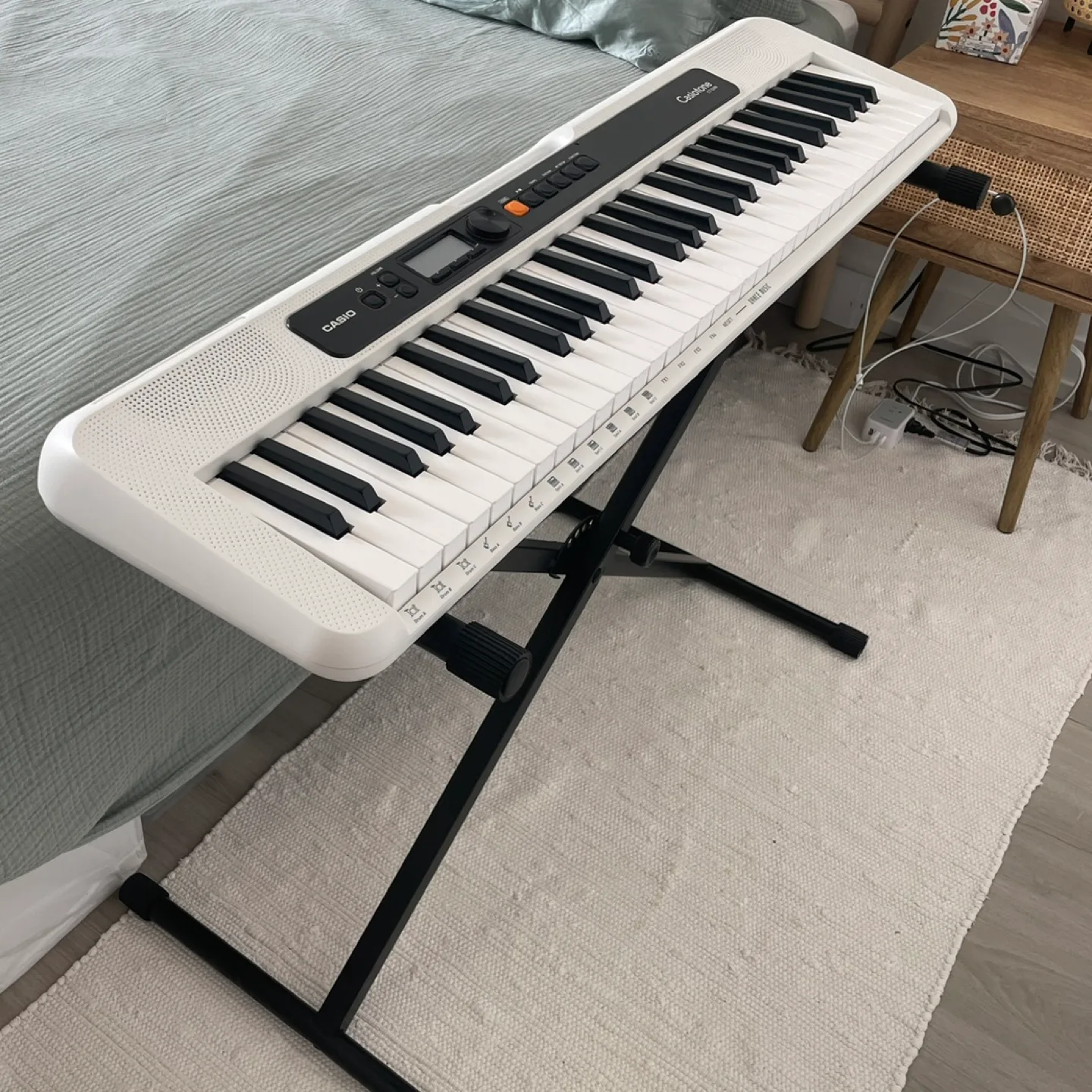 Casio Casiotone Keyboard with accessories thumbnail