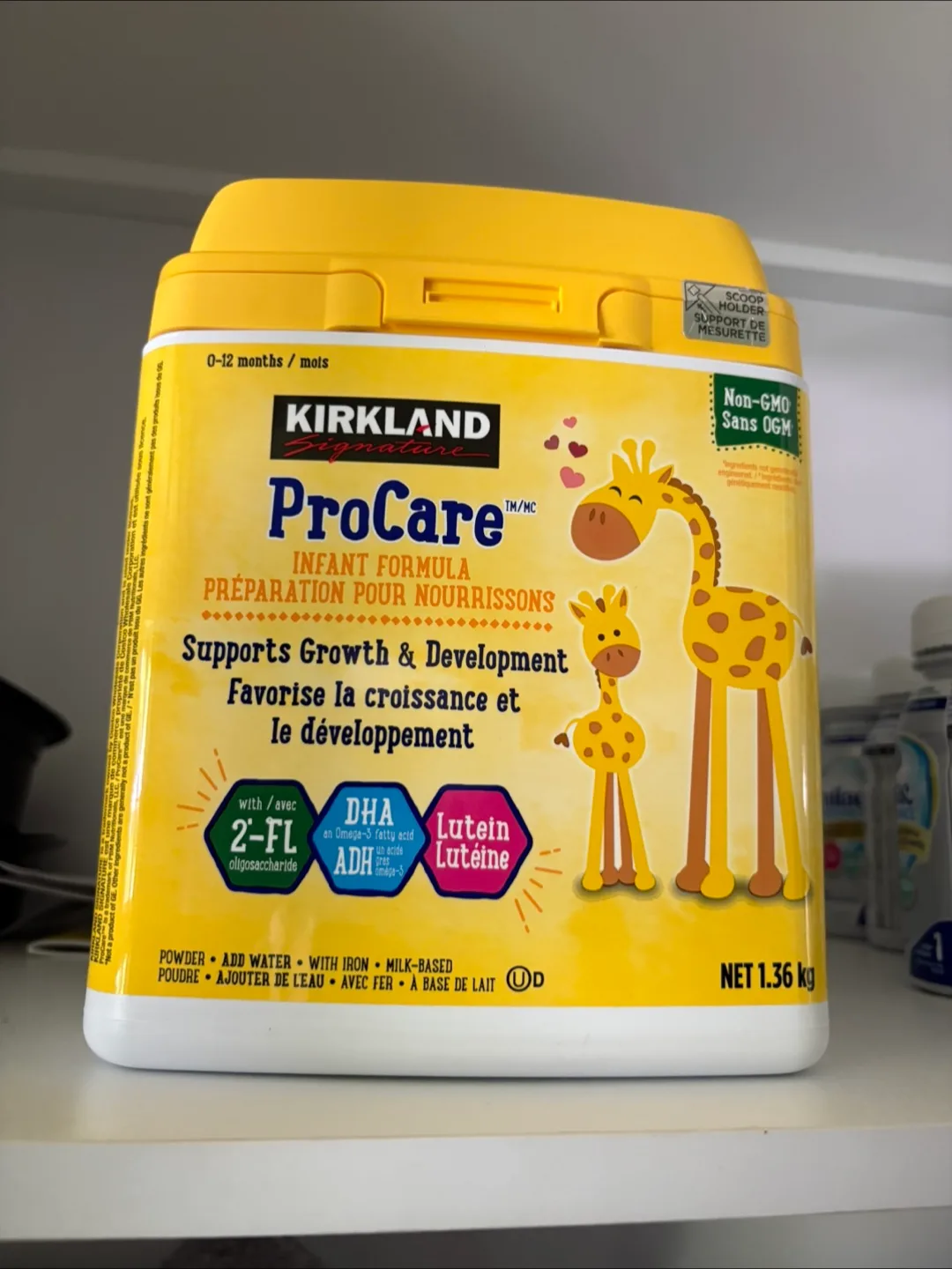 Kirkland ProCare Infant Formula, 1.36 kg thumbnail