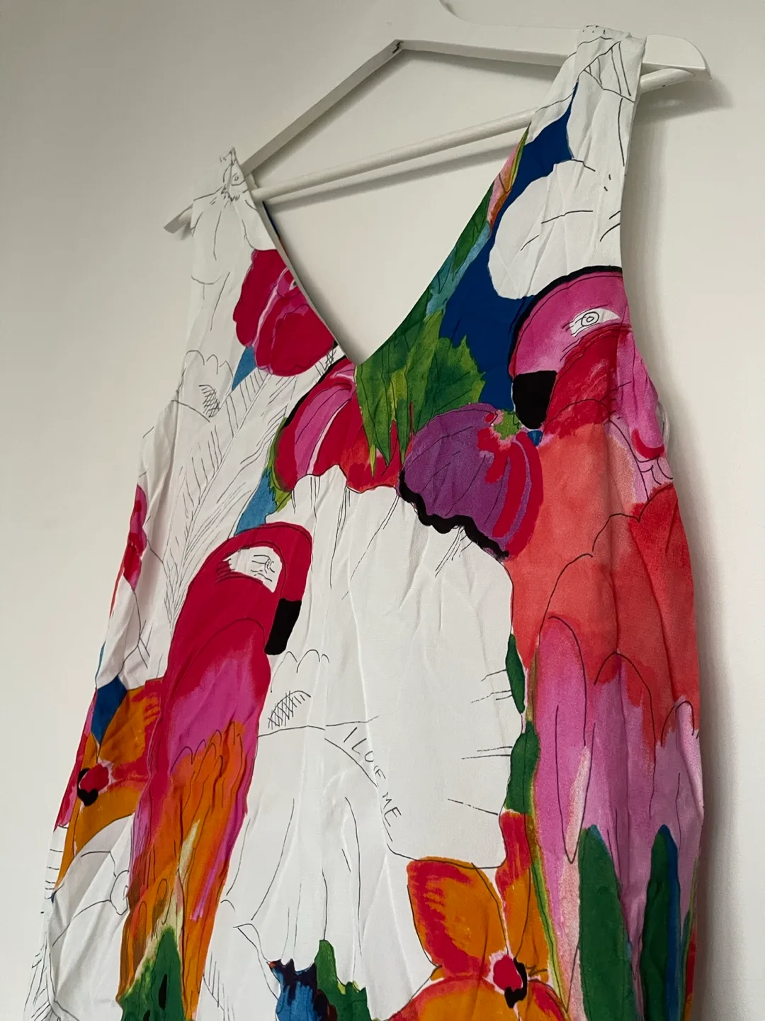 Desigual Floral Print Dress - Size M thumbnail
