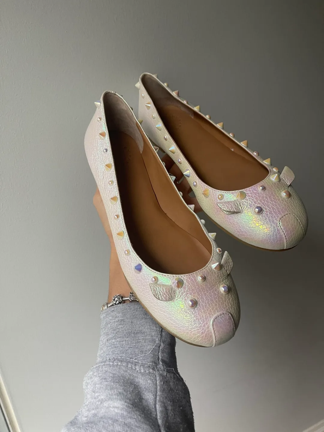 Marc Jacobs Studded Ballet Flats - Size 9.5 thumbnail