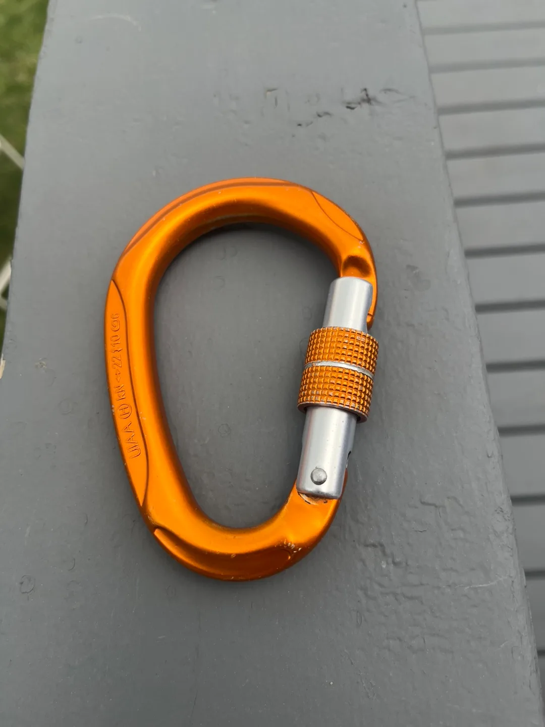 CAMP Orange Carabiner thumbnail