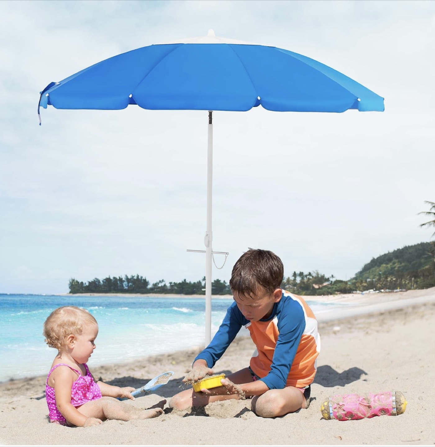 Blue Beach Umbrella - photo 4