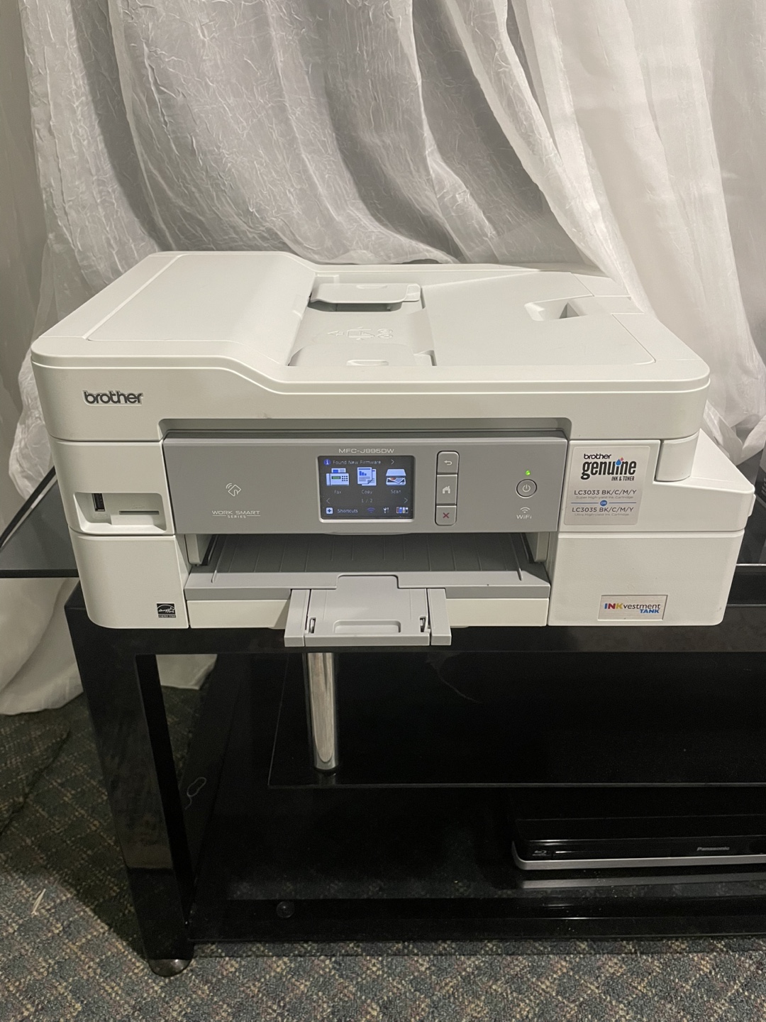 Brother MFC-J995DW Printer + Extra Black ink Cartridge