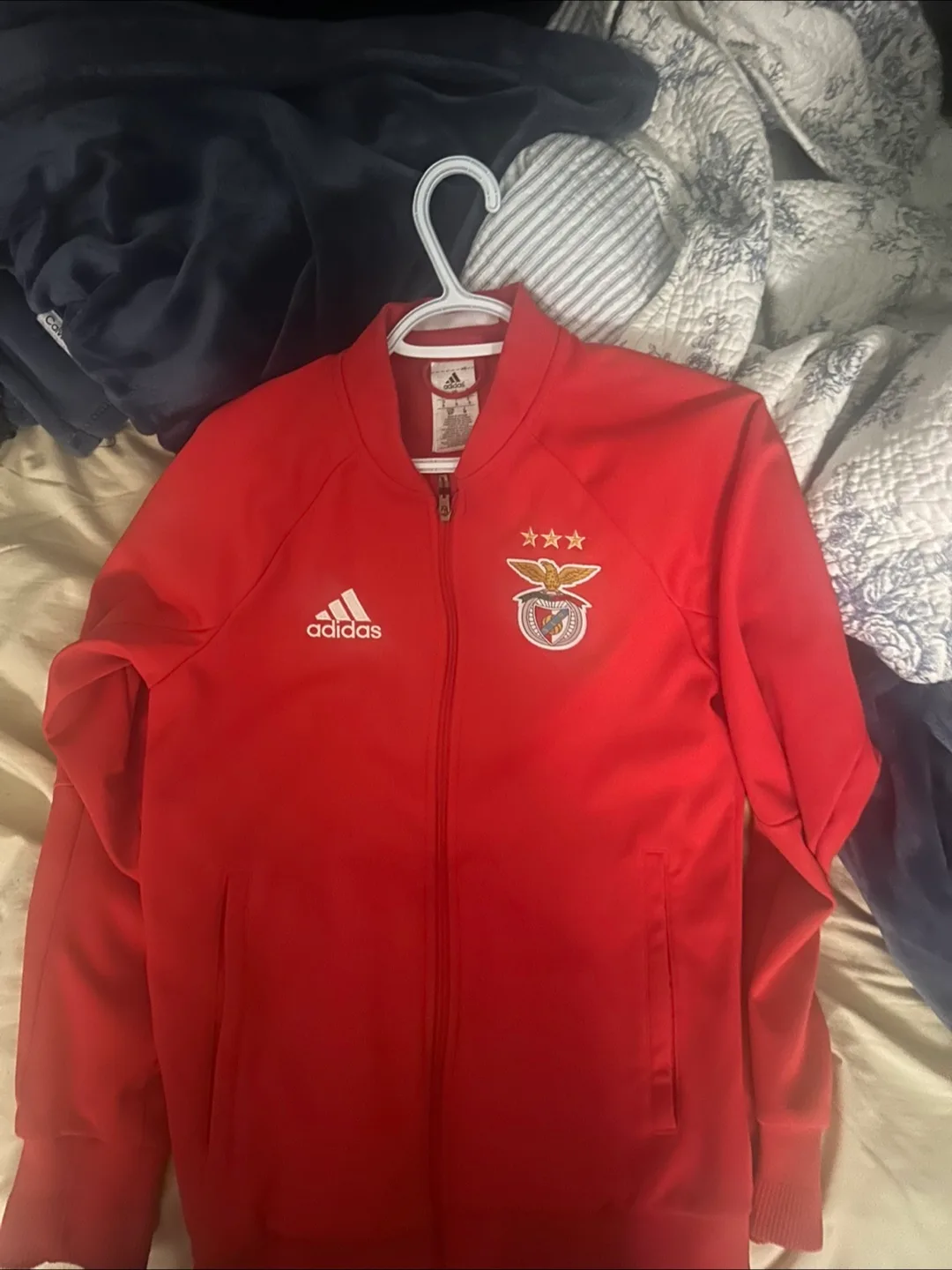 Adidas Benfica Red Jacket thumbnail