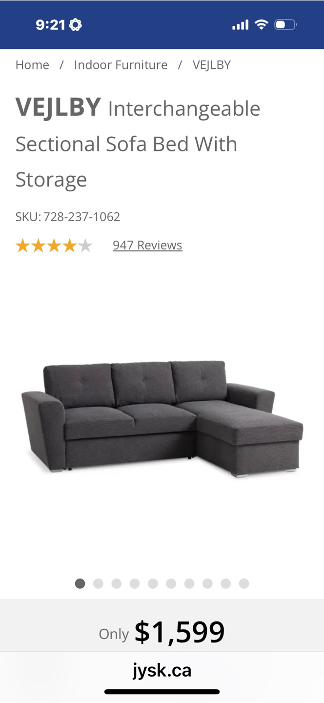 Couch/chaise lounge & bed/storage- pick up NE Martindale - photo 4
