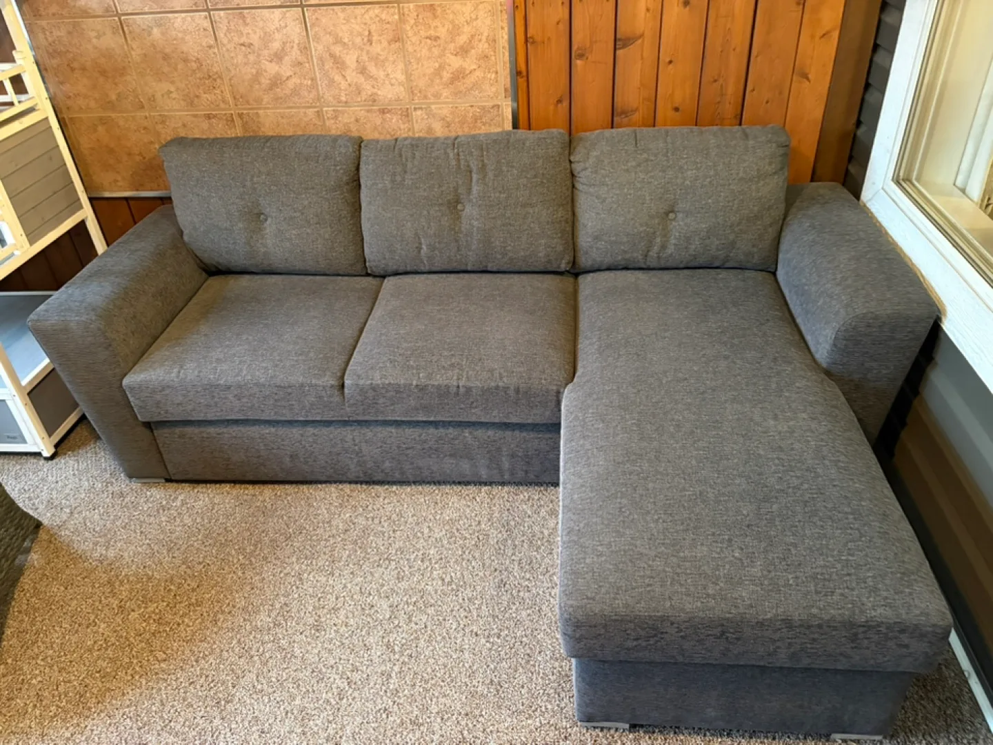 Couch/chaise lounge & bed/storage- pick up NE Martindale thumbnail