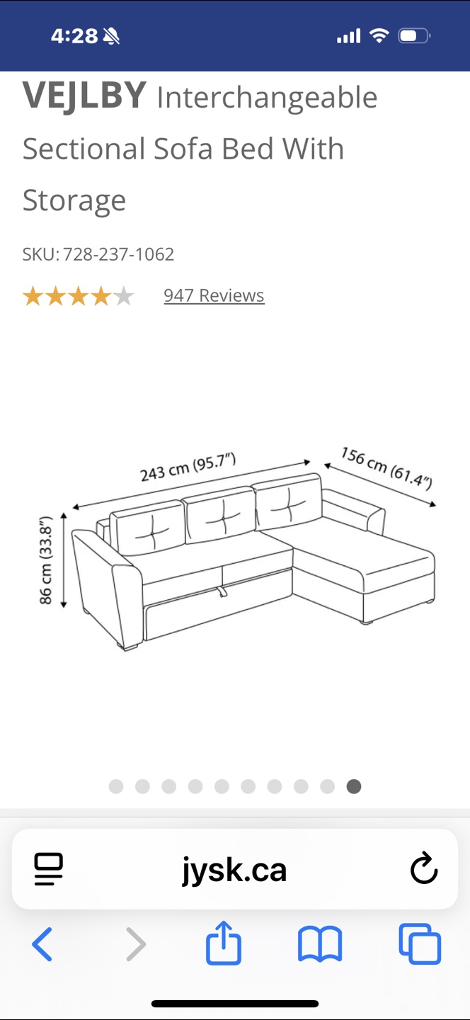 Couch/chaise lounge & bed/storage- pick up NE Martindale - photo 5